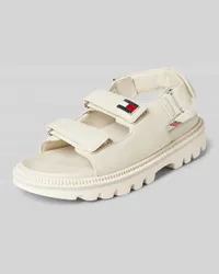 Tommy Hilfiger Sandalen mit Label-Detail Modell 'FANCY Beige