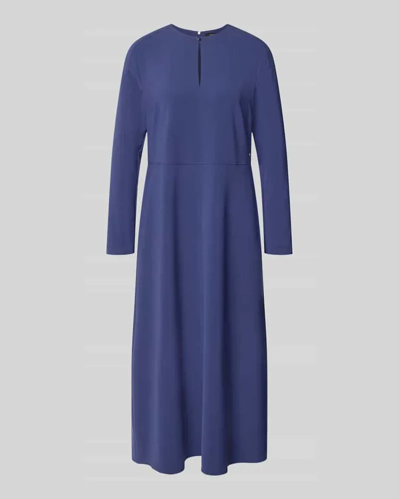 Marc Cain Midikleid mit Schlüsselloch-Ausschnitt Royal