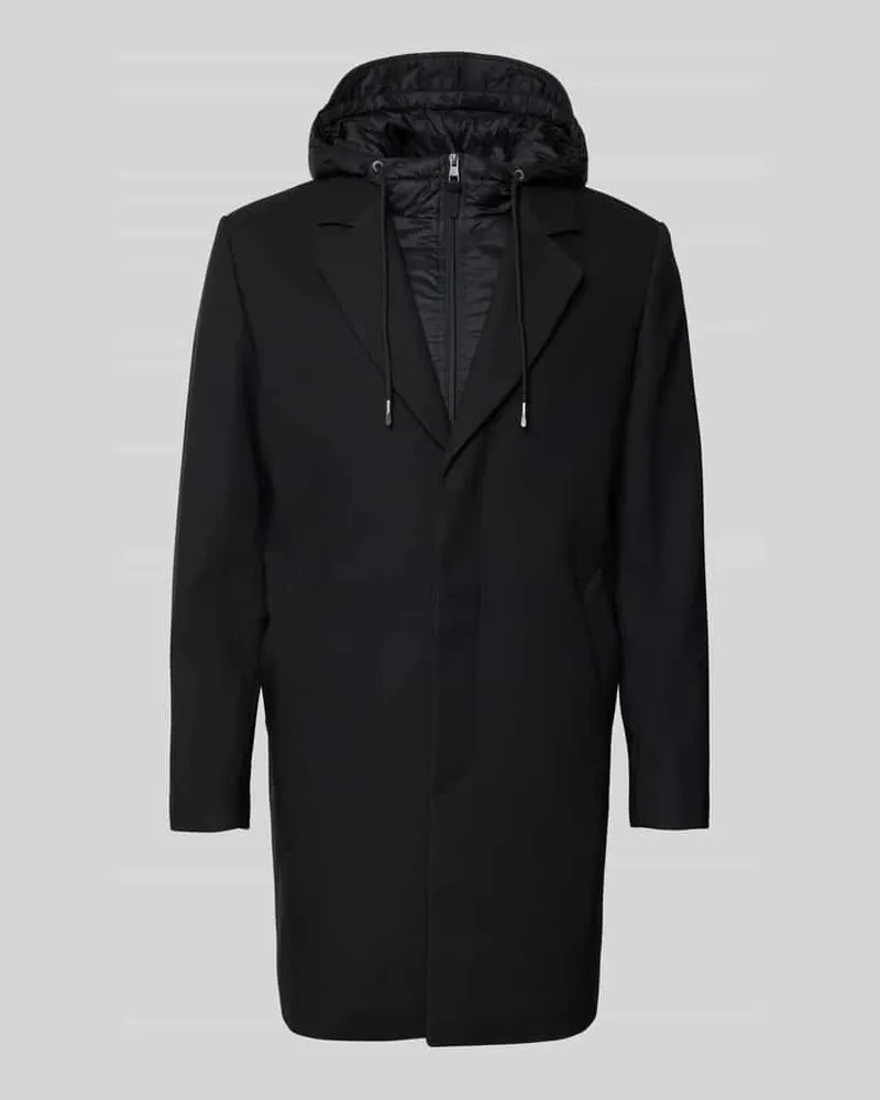 Antony Morato Mantel mit Kapuze Black