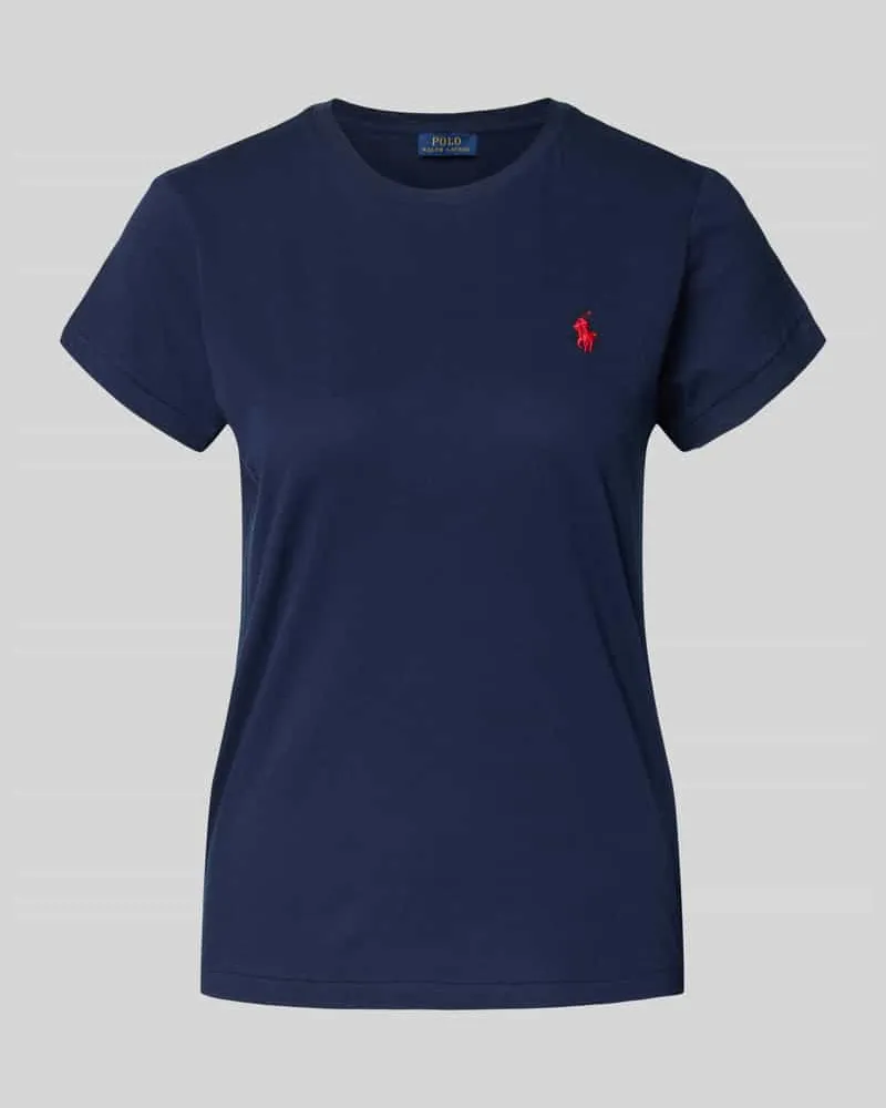 Ralph Lauren T-Shirt mit Logo-Stitching Blau