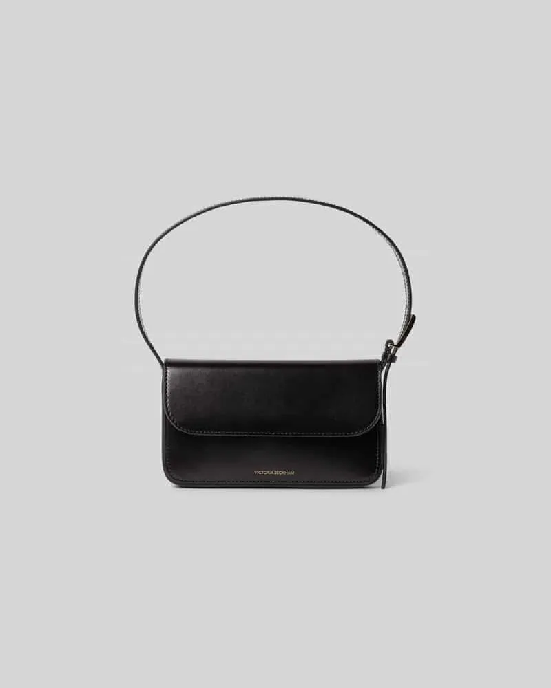 Victoria Beckham Pocket Bag mit Überschlag Black
