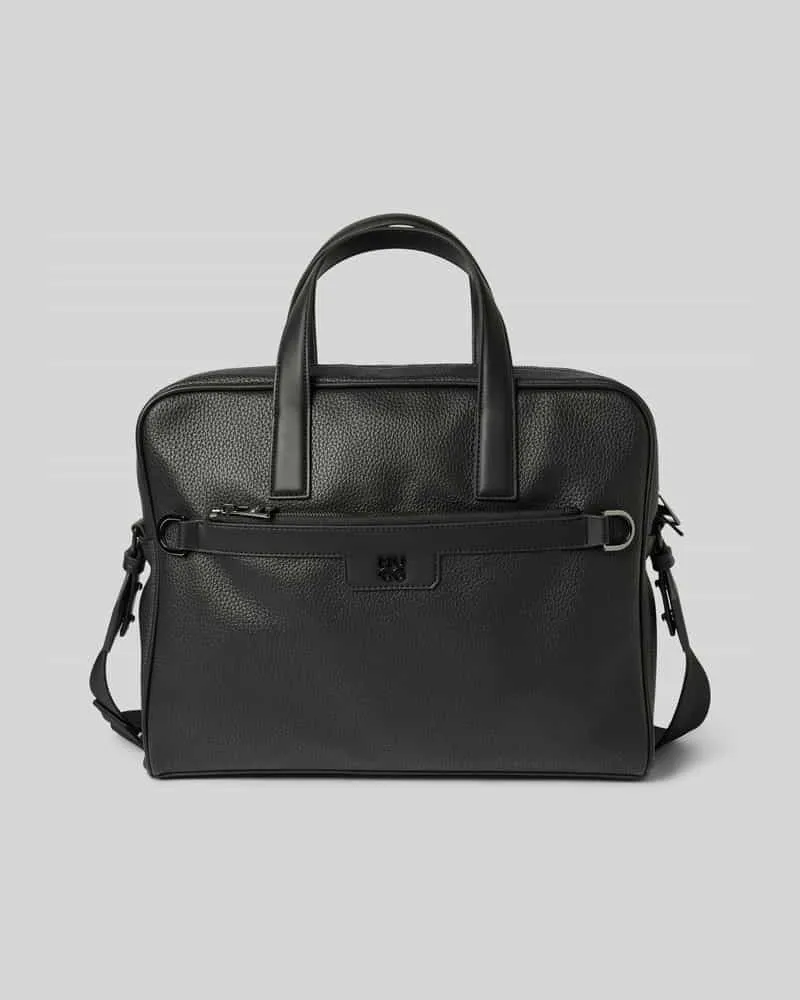 HUGO BOSS Laptoptasche mit Label-Detail Modell 'NESH Black