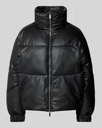 Armani Exchange Steppjacke mit Stehkragen Black