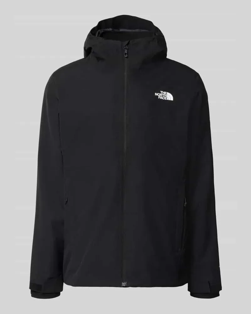 The North Face Jacke mit Label-Print Black