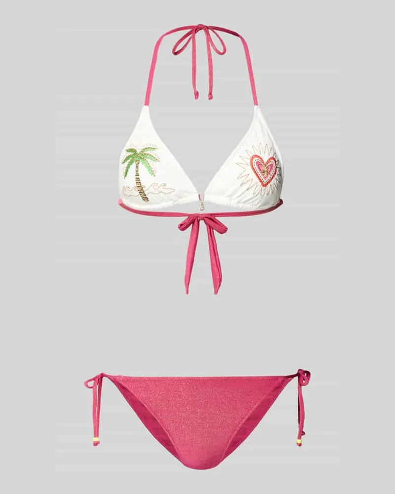 Banana Moon Bikini mit Stitchings Modell 'CRICOMASSA YOUNGLOVE Fuchsia