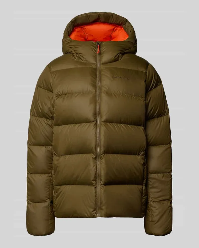 Peak Performance Steppjacke mit Label-Stitching Modell 'FROST DOWN Khaki