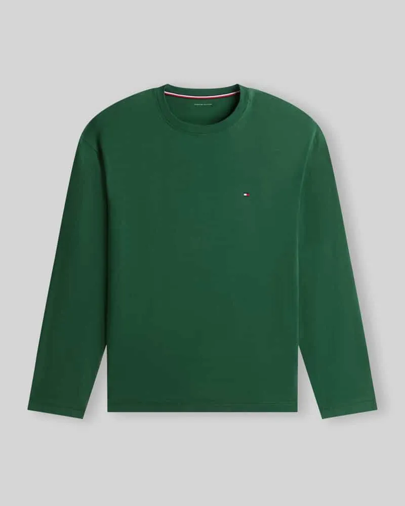 Tommy Hilfiger Pyjama-Set mit Logo-Detail Gruen
