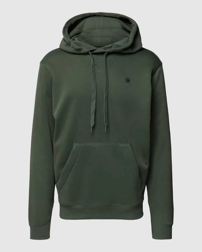 G-STAR RAW Hoodie mit Känguru-Tasche Oliv