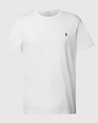 Ralph Lauren T-Shirt mit Logo-Stitching Weiss