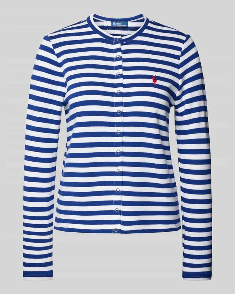 Ralph Lauren Strickjacken mit Logo-Stitching Modell 'TERRY Royal