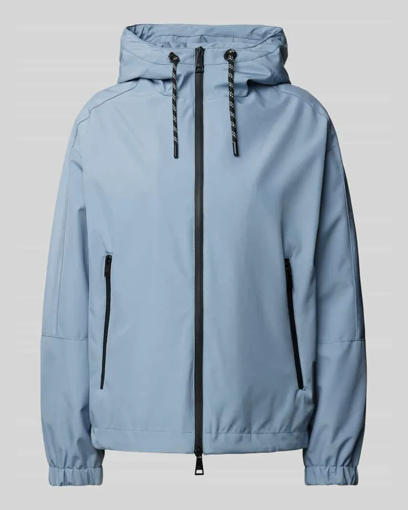 Fuchs Schmitt Softshell-Jacke mit Zweiwege-Reißverschluss Bleu