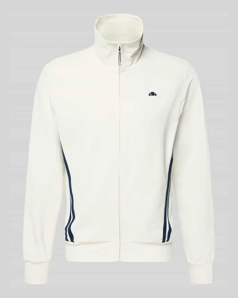 Ellesse Trainingsjacke mit Stehkragen Modell 'TOSCIANA Offwhite