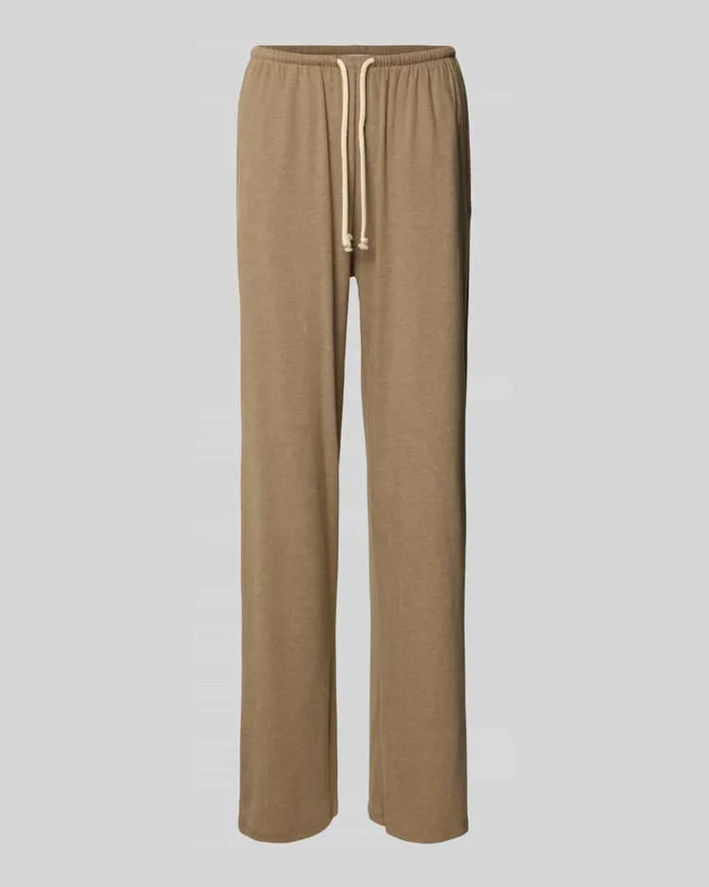 American Vintage Sweatpants mit elastischem Bund Modell 'YPAWOOD Sand
