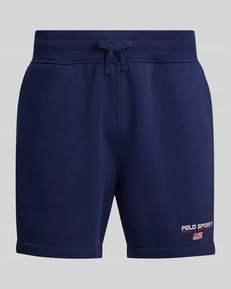 Ralph Lauren Regular Fit Sweatshorts aus Baumwoll-Mix Marine