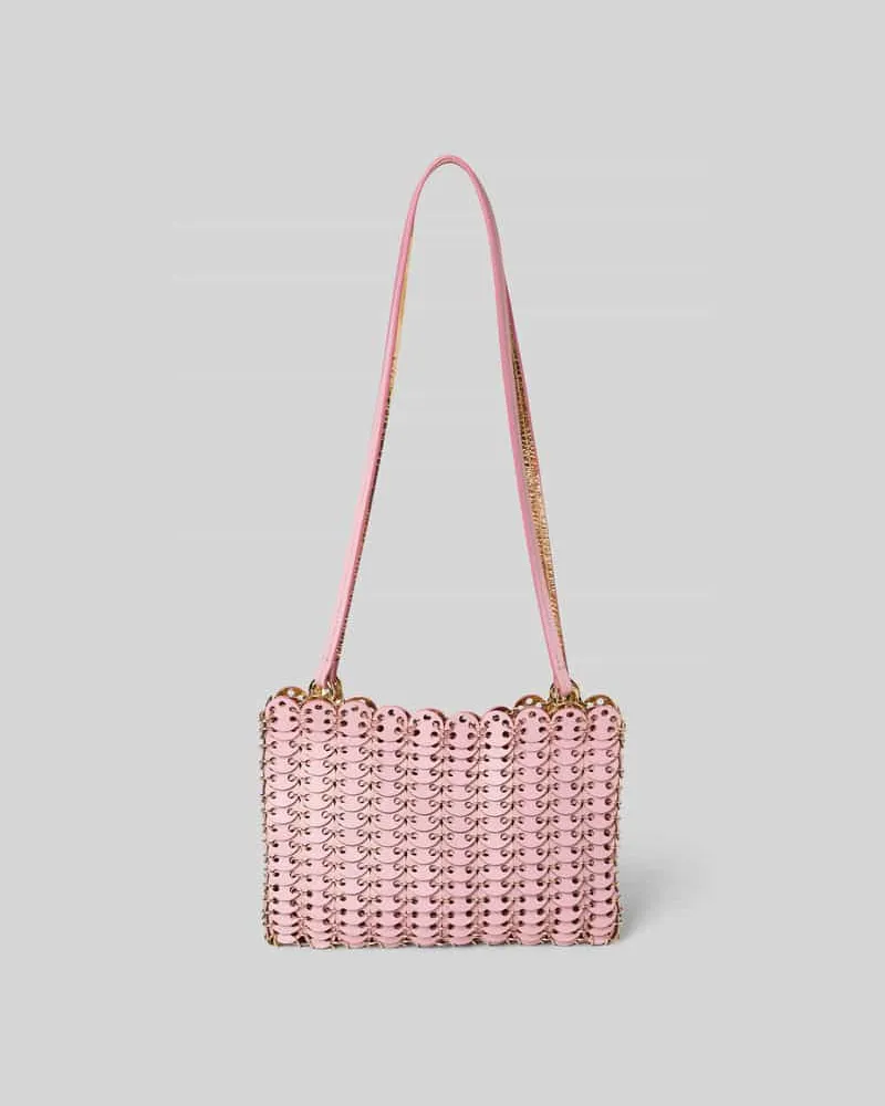 Paco Rabanne Handtasche mit Tragehenkel Rosa