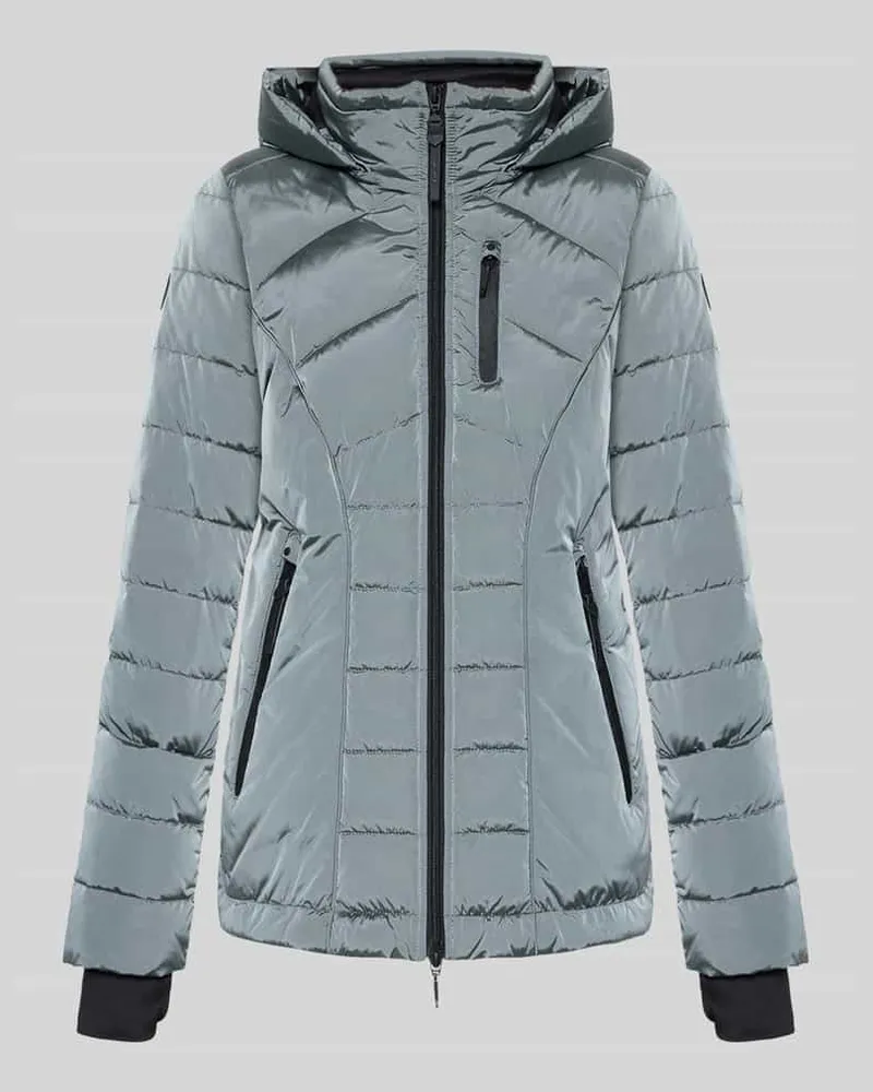 Gil Bret Regular Fit Steppjacke mit Zweiwege-Reißverschluss Schilf