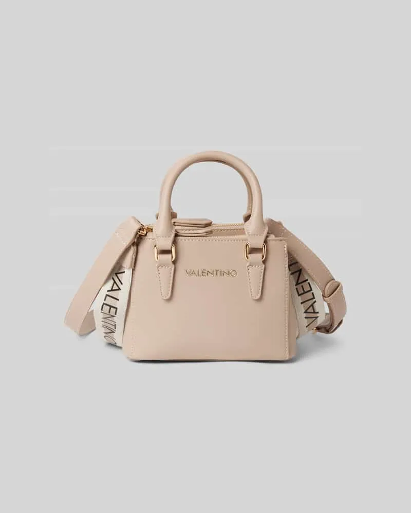 Valentino Garavani Handtasche mit Label-Applikation Modell 'ZERO RE Beige