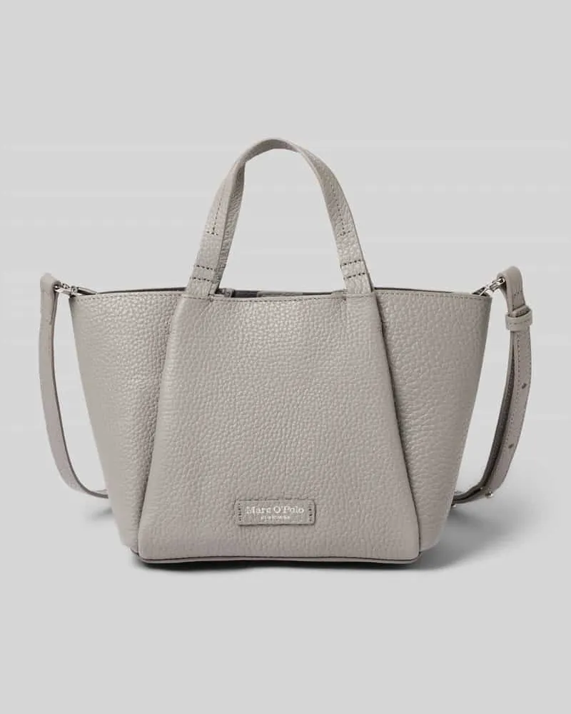 Marc O'Polo Umhängetasche aus echtem Rindsleder Graphit