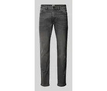 Regular Fit Jeans in unifarbenem Design