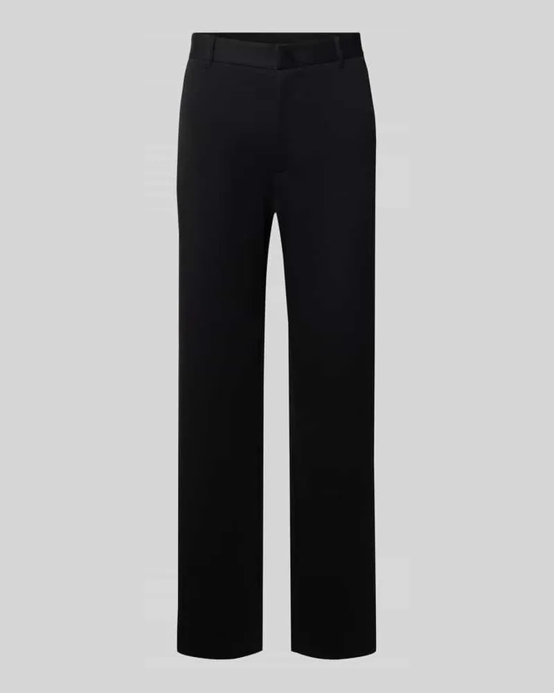 Armani Exchange Regular Fit Stoffhose mit Gesäßtaschen Modell 'PANTALONI Black
