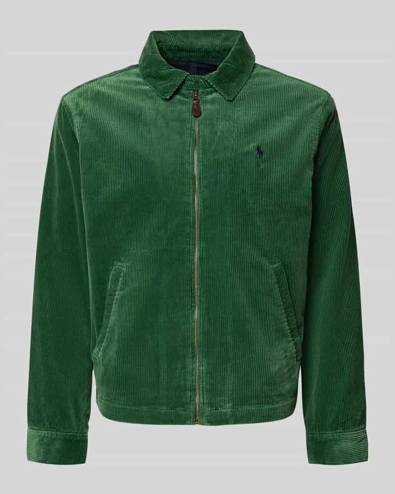 Ralph Lauren Jacke mit Reißverschluss Dunkelgruen