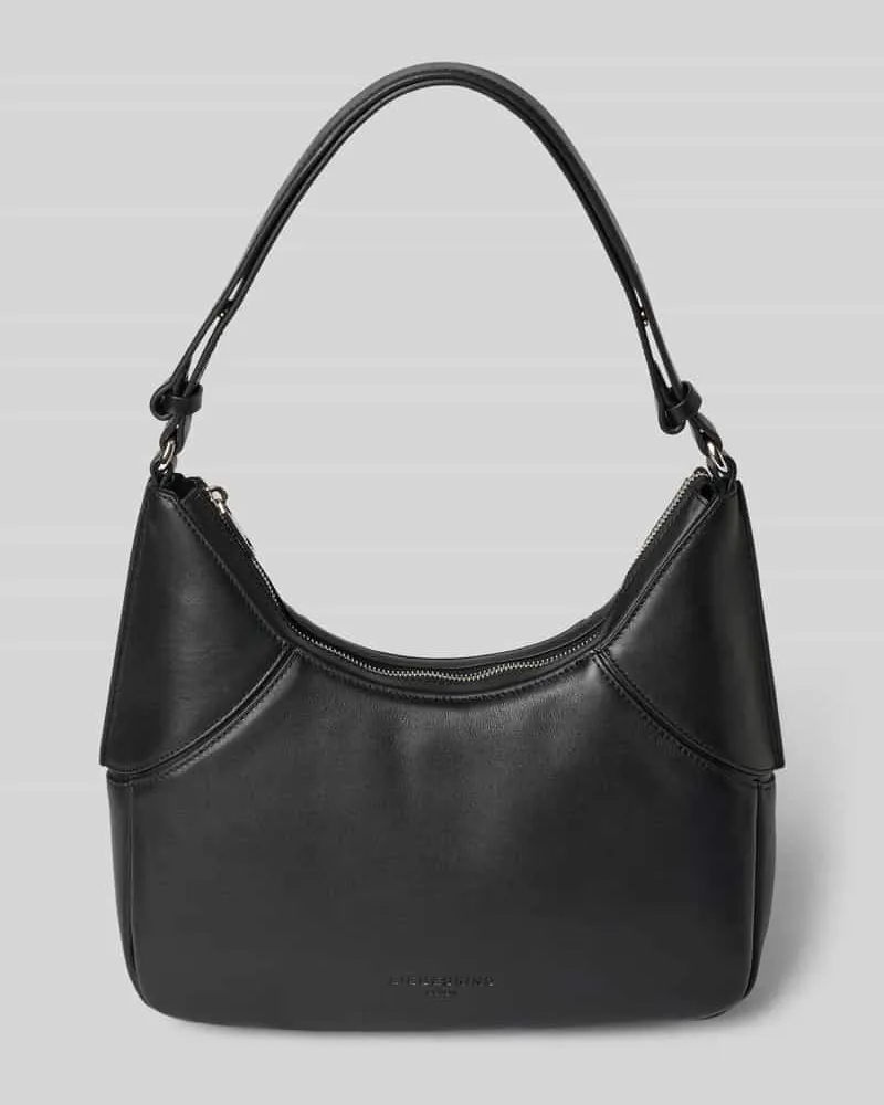 Liebeskind Handtasche mit Label-Detail Modell 'Lilly Black