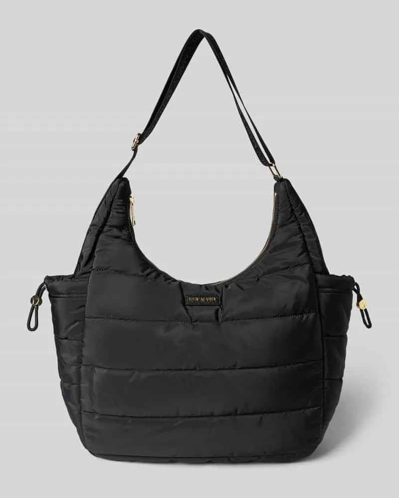 Hey Marly Handtasche in Stepp-Optik Modell 'Alltime Buddy Black
