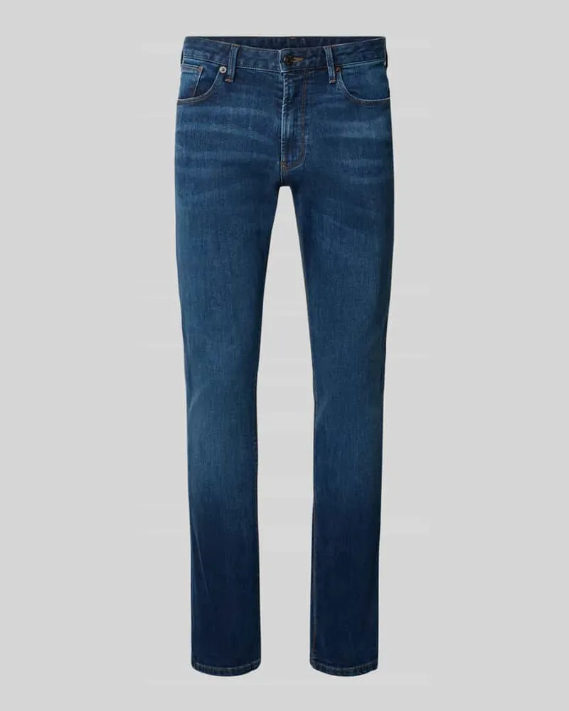 Emporio Armani Slim Fit Jeans im 5-Pocket-Design Jeansblau