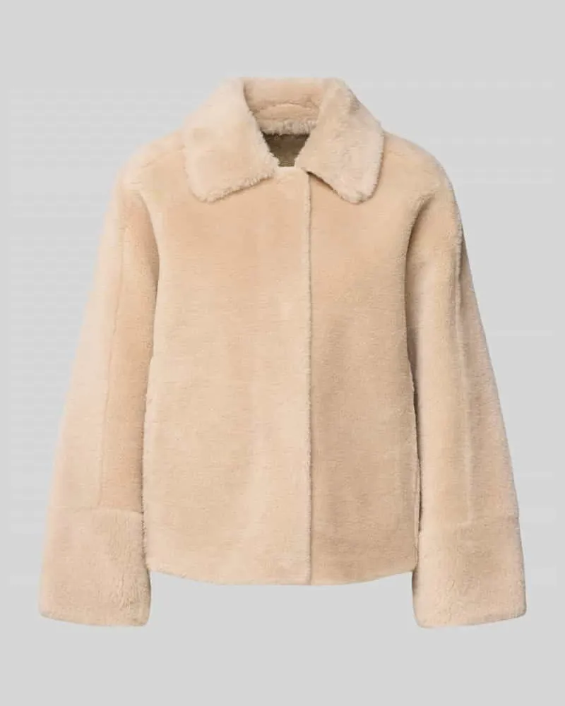 Oakwood Jacke aus Teddyfell Modell 'HELEN Beige