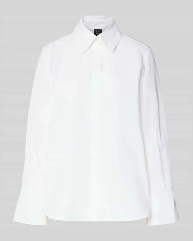 MARELLA Hemdbluse mit Knopfleiste Weiss