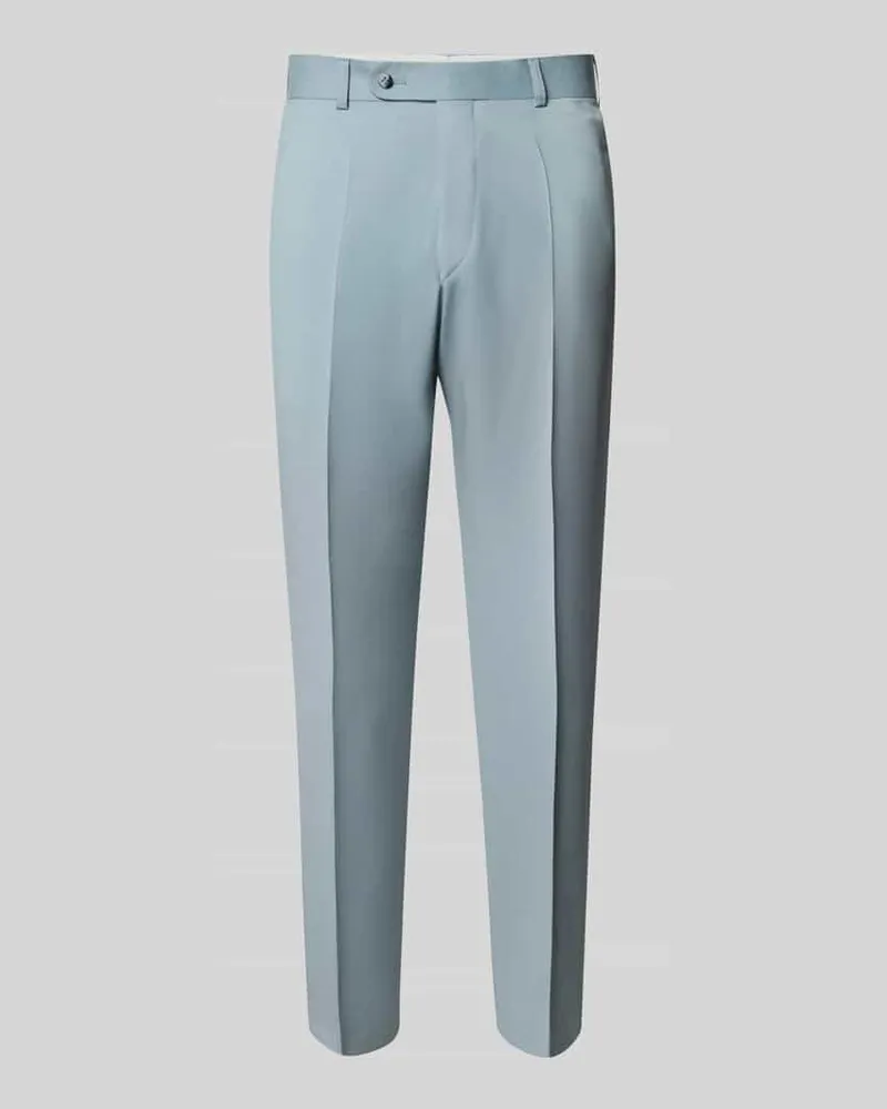 Wilvorst Slim Fit Anzughose mit Eingrifftaschen Aqua
