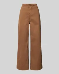 HUGO BOSS Stoffhose mit Teilungsnähten Modell 'Tahiana Camel