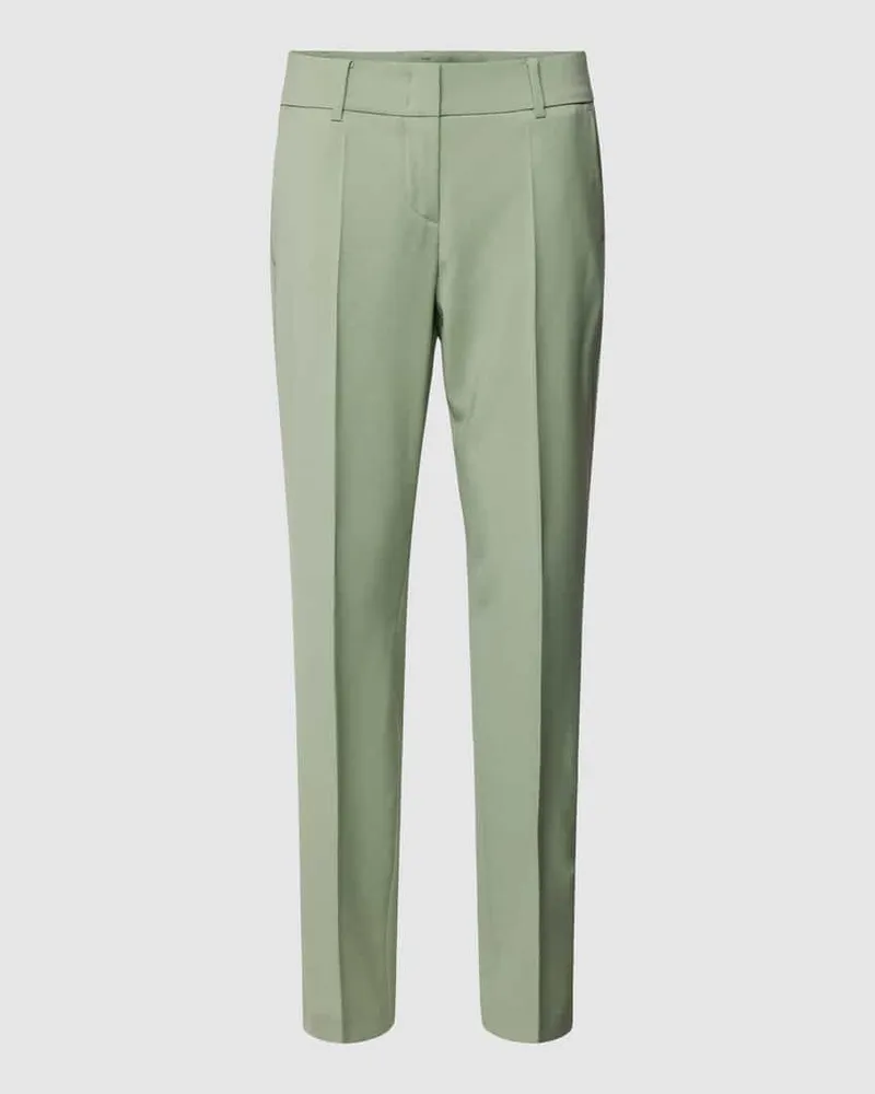 windsor. Slim Fit Hose aus Schurwolle Schilf
