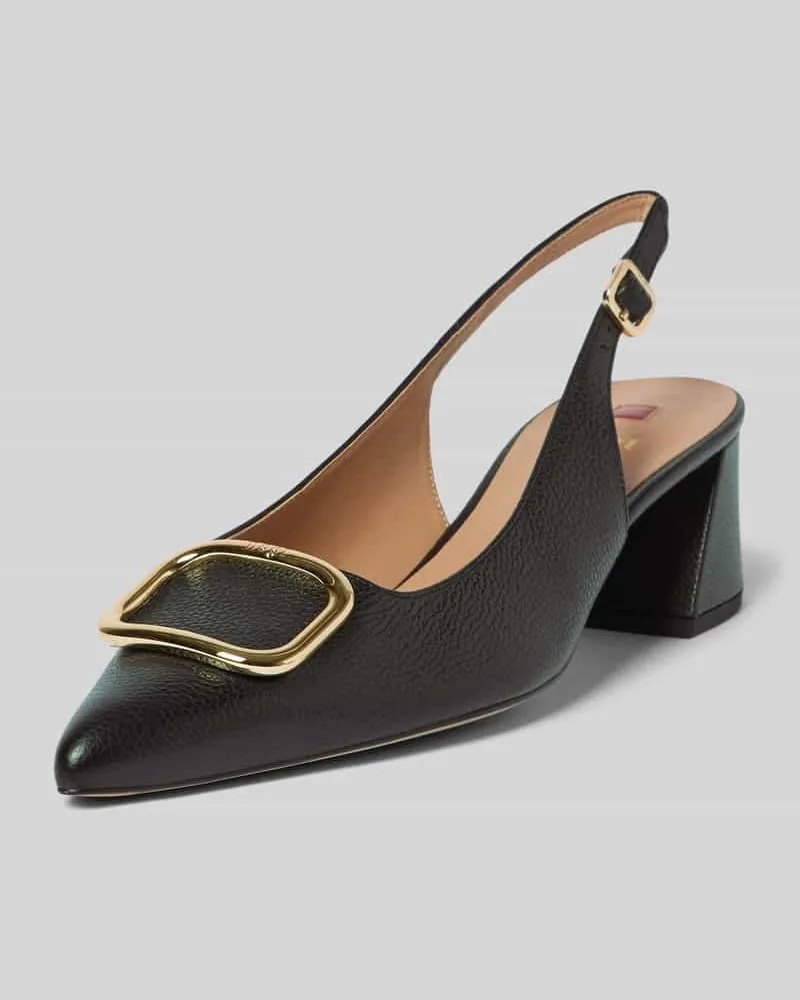 Högl Pumps mit Blockabsatz Black