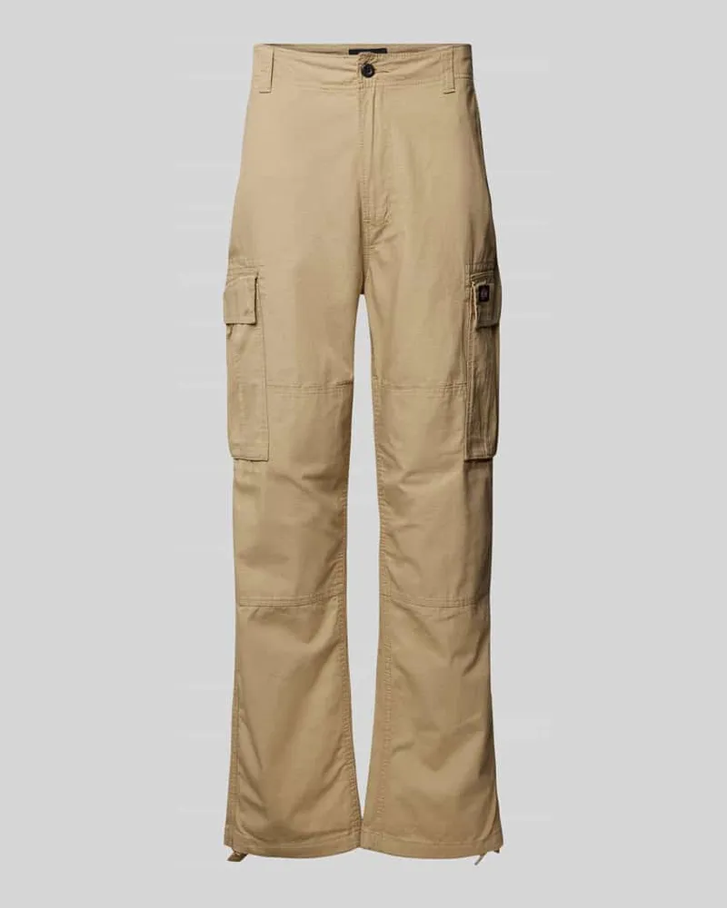 Dickies Cargohose mit französischen Eingrifftaschen Khaki