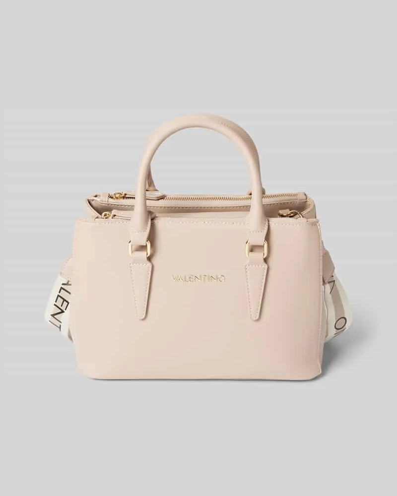 Valentino Garavani Handtasche mit Label-Applikation Modell 'ZERO RE Beige
