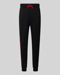 HUGO BOSS Sweatpants mit Label-Details Modell 'Sporty Black