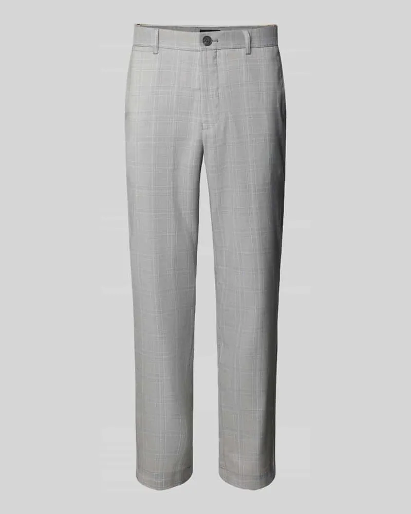 Matinique Skinny Fit Hose mit Eingrifftaschen Modell 'liam Mittelgrau