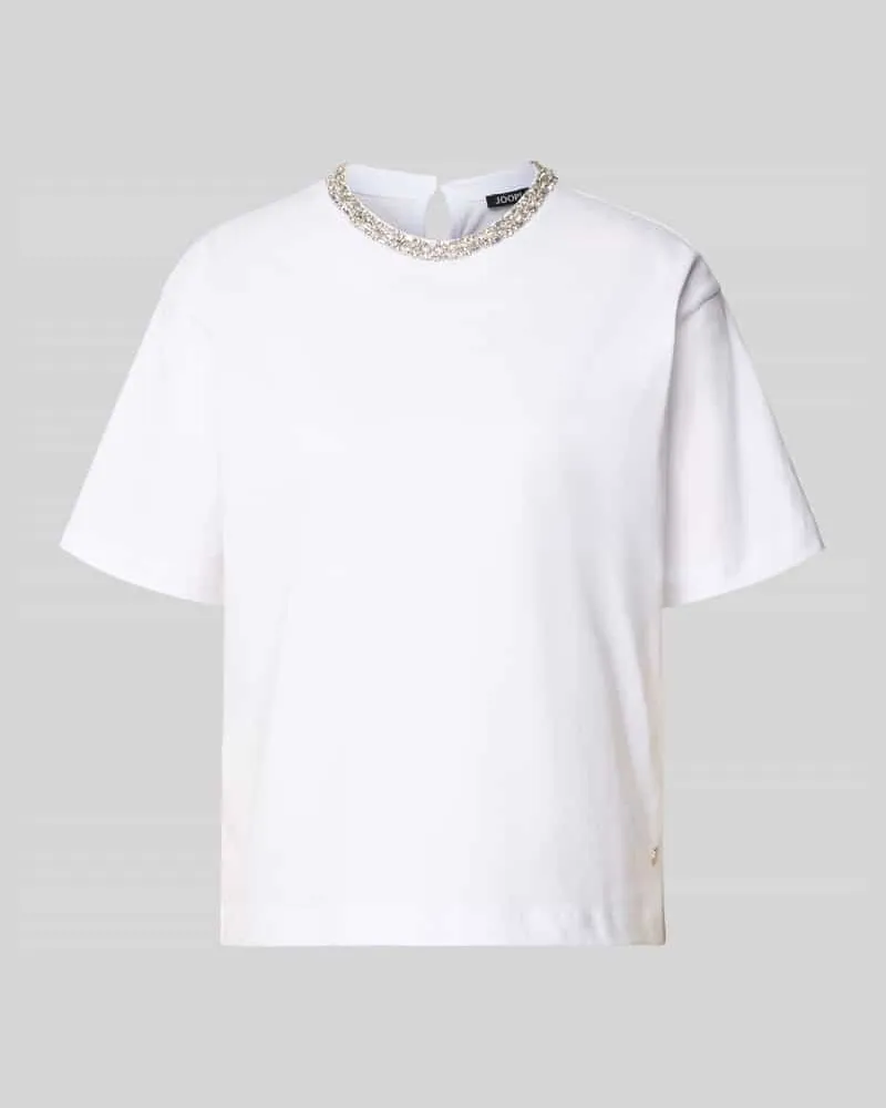 JOOP! T-Shirt mit Label-Detail Modell 'Thei Weiss