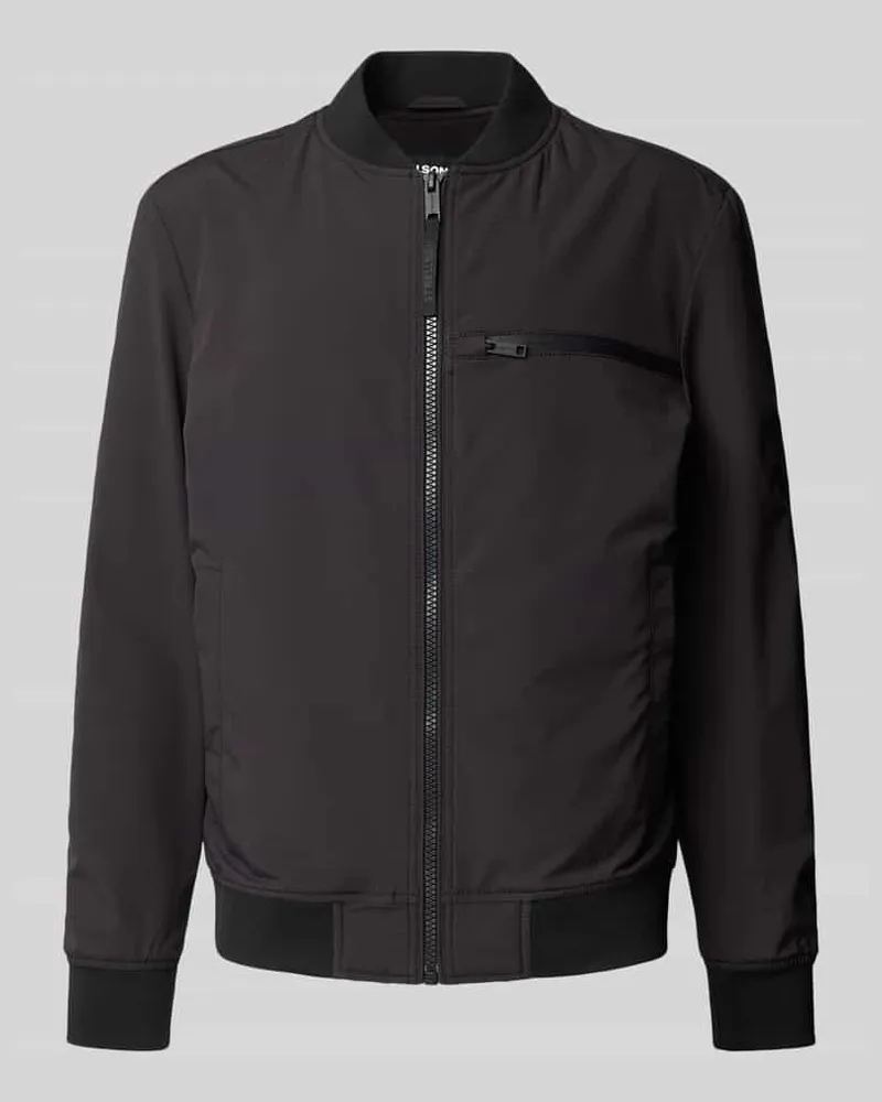 Strellson Jacke mit Stehkragen Modell 'Clearwater Flex Black