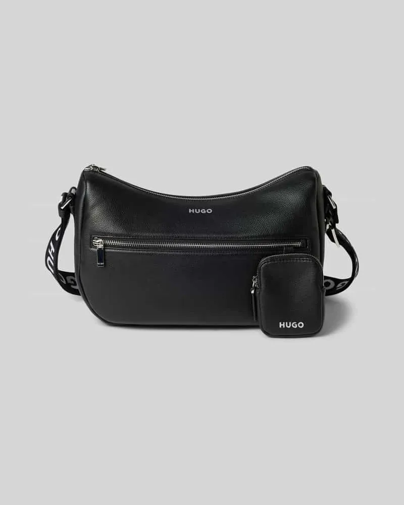 HUGO BOSS Handtasche mit Schulterriemen Black