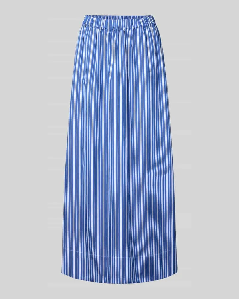 Selected Ausgestellter Maxi-Rock aus reiner Baumwolle Modell 'FIA Royal