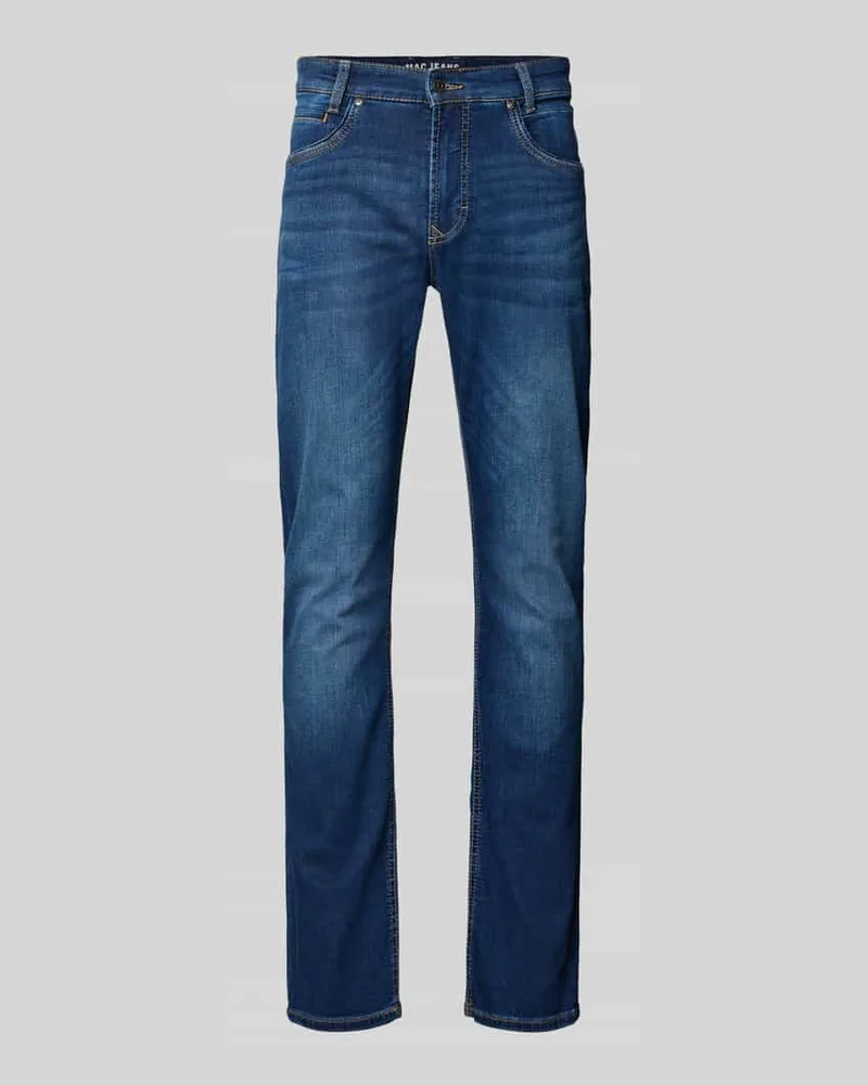MAC Jeans Jeans im 5-Pocket-Design Modell "ARNE PIPE Jeansblau