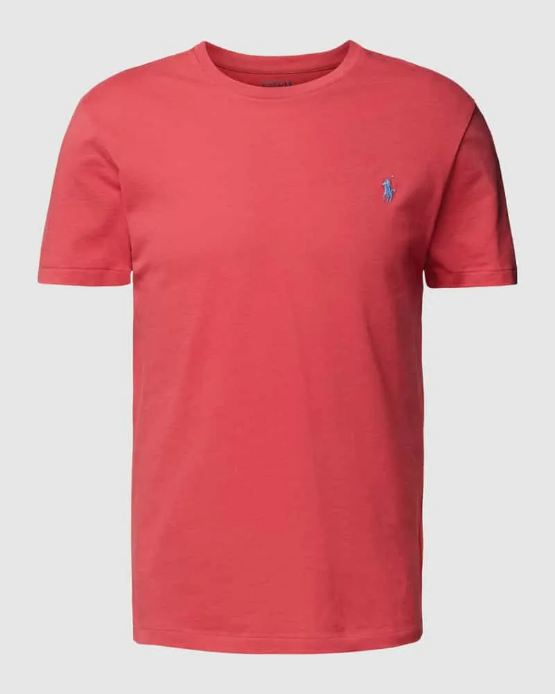 Ralph Lauren T-Shirt mit Rundhalsausschnitt Bordeaux