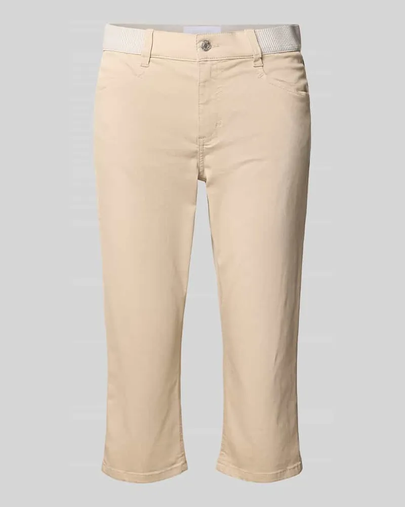 ANGELS  Caprihose mit elastischem Bund Modell 'AnnaCapri Sporty Sand