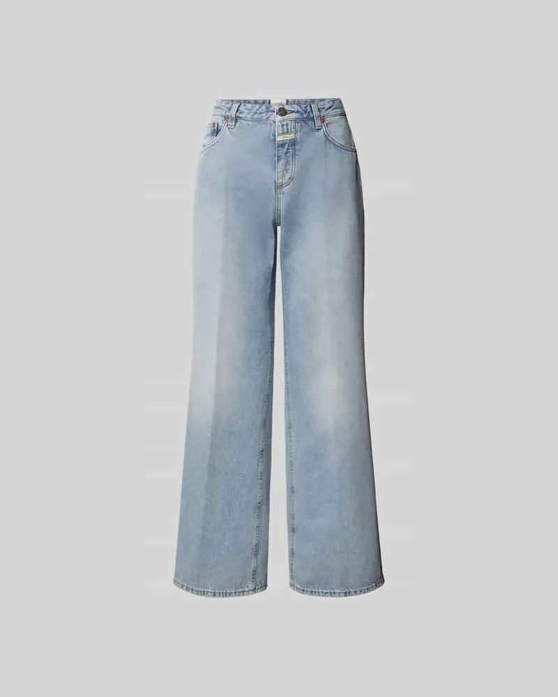 Closed Jeans mit 5-Pocket-Design Hellblau