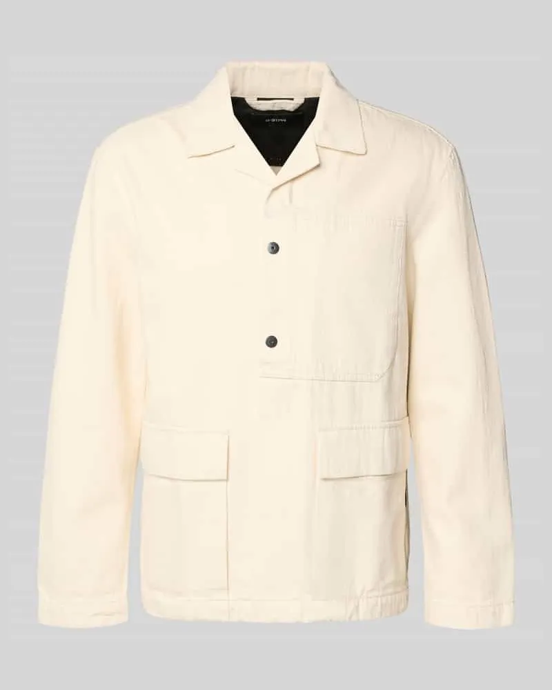 G-STAR RAW Jacke mit Pattentaschen Modell 'Marseille Ecru