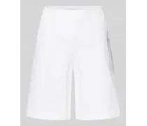Shorts in unifarbenem Design Modell 'Iska