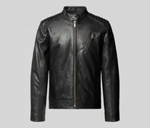 Regular Fit Lederjacke aus Lammnappa Modell 'PIERS