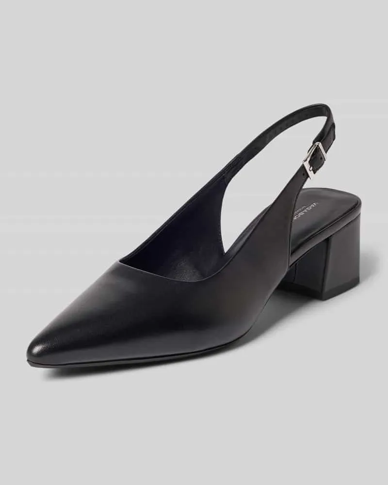 Vagabond Slingbacks aus echtem Leder Modell 'MARTA Black